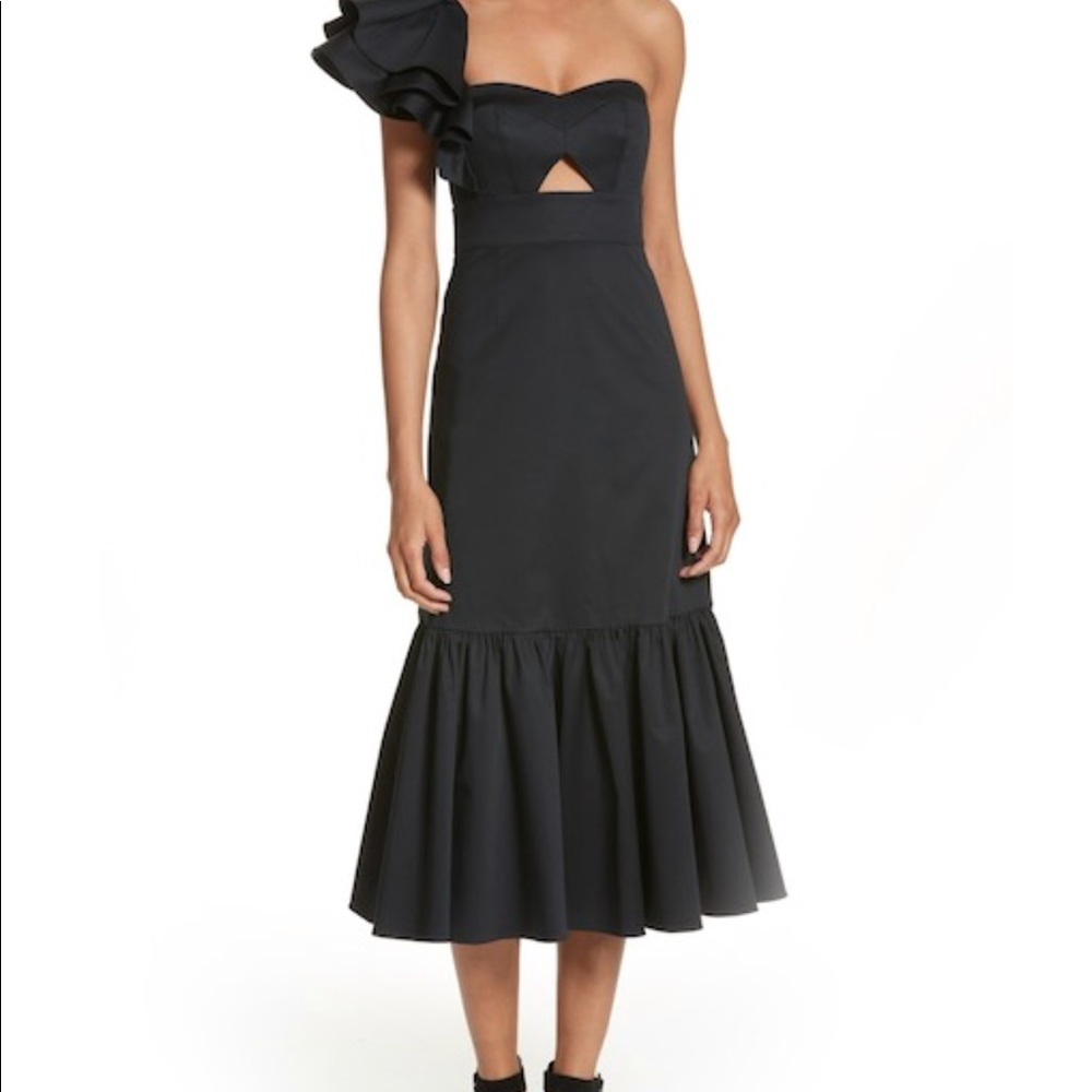 NWT Rebecca Taylor Black Dress Size 2